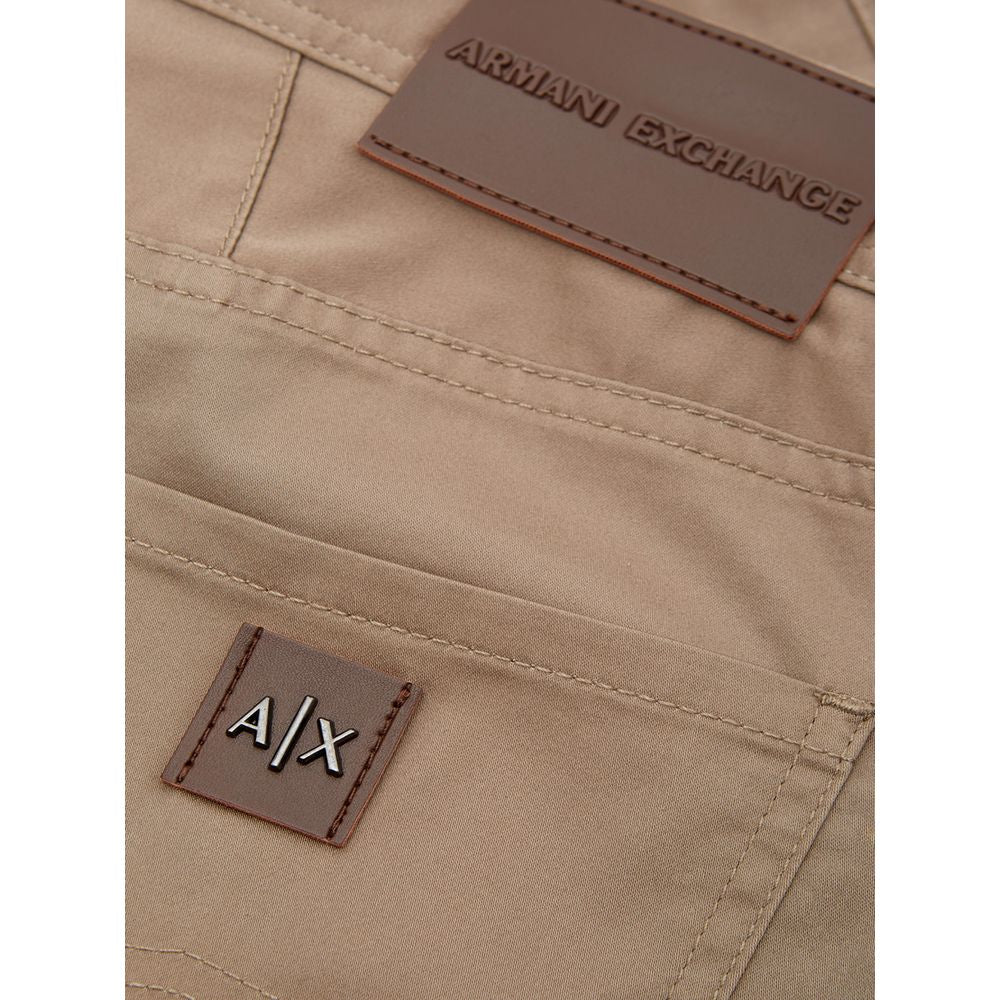 Armani Exchange Καφέ Βαμβακερό Τζιν & Παντελόνι