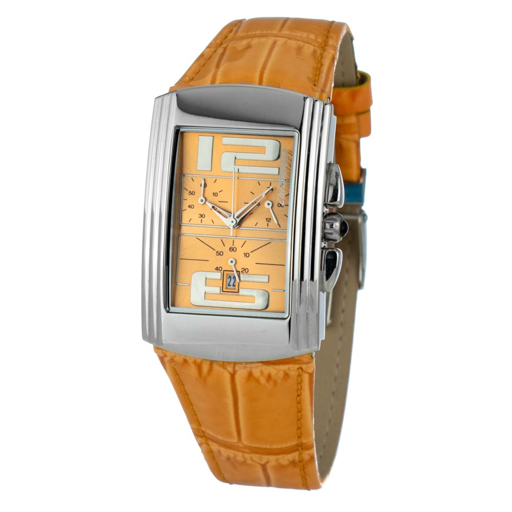 Ρολόι Chronotech Orange Leather