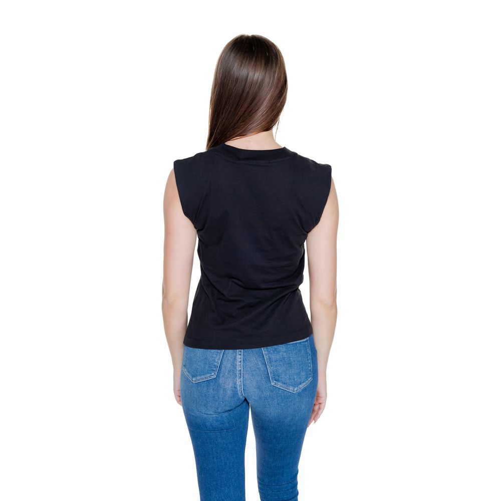 Calvin Klein Jeans Μαύρο Βαμβακερό Top & T-Shirt