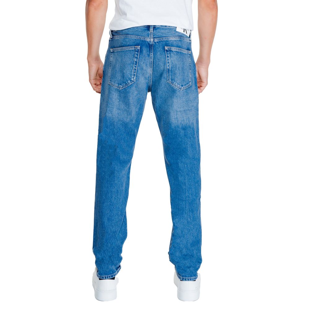 Calvin Klein Jeans Ανοιχτό Μπλε ΒΑΜΒΑΚΙ ΠΡΩΤΟΒΟΥΛΙΑΣ Jeans & Παντελόνι