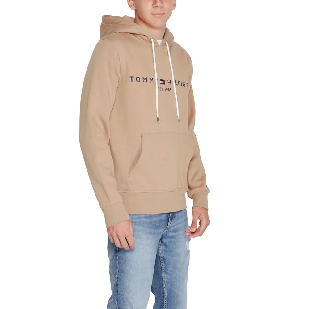 Tommy Hilfiger Beige Cotton Sweater