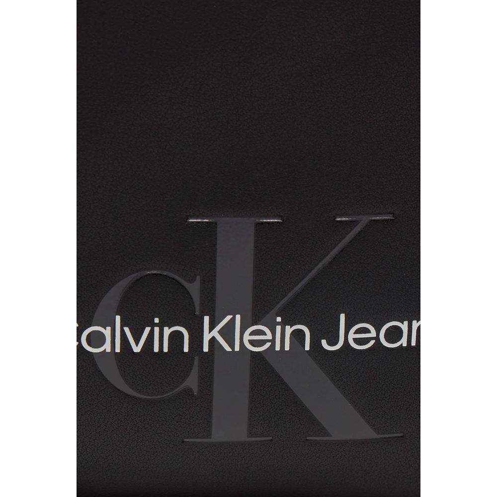 Calvin Klein Jeans Μαύρη Τσάντα Πολυαιθυλενίου