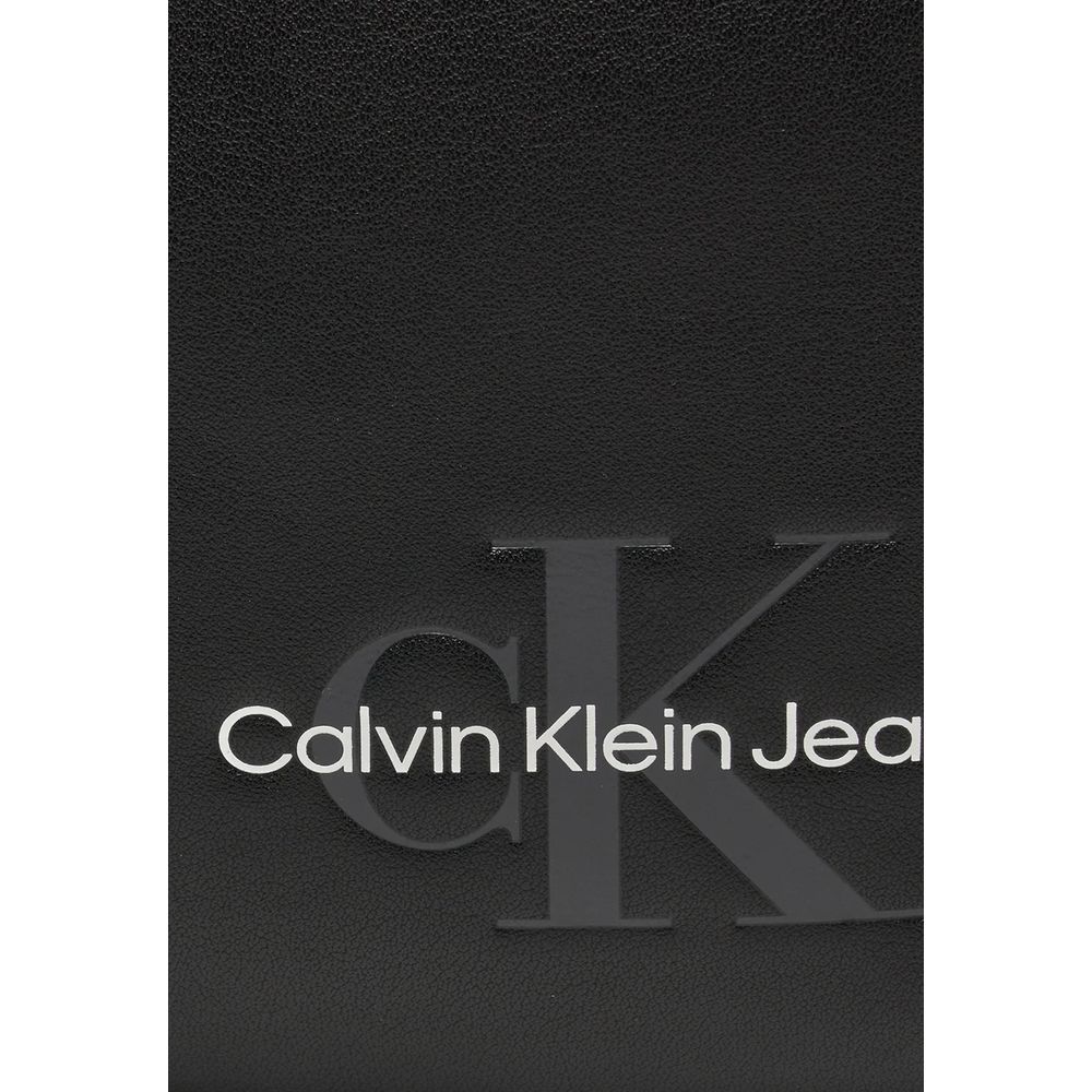 Calvin Klein Jeans Μαύρη Τσάντα Πολυαιθυλενίου