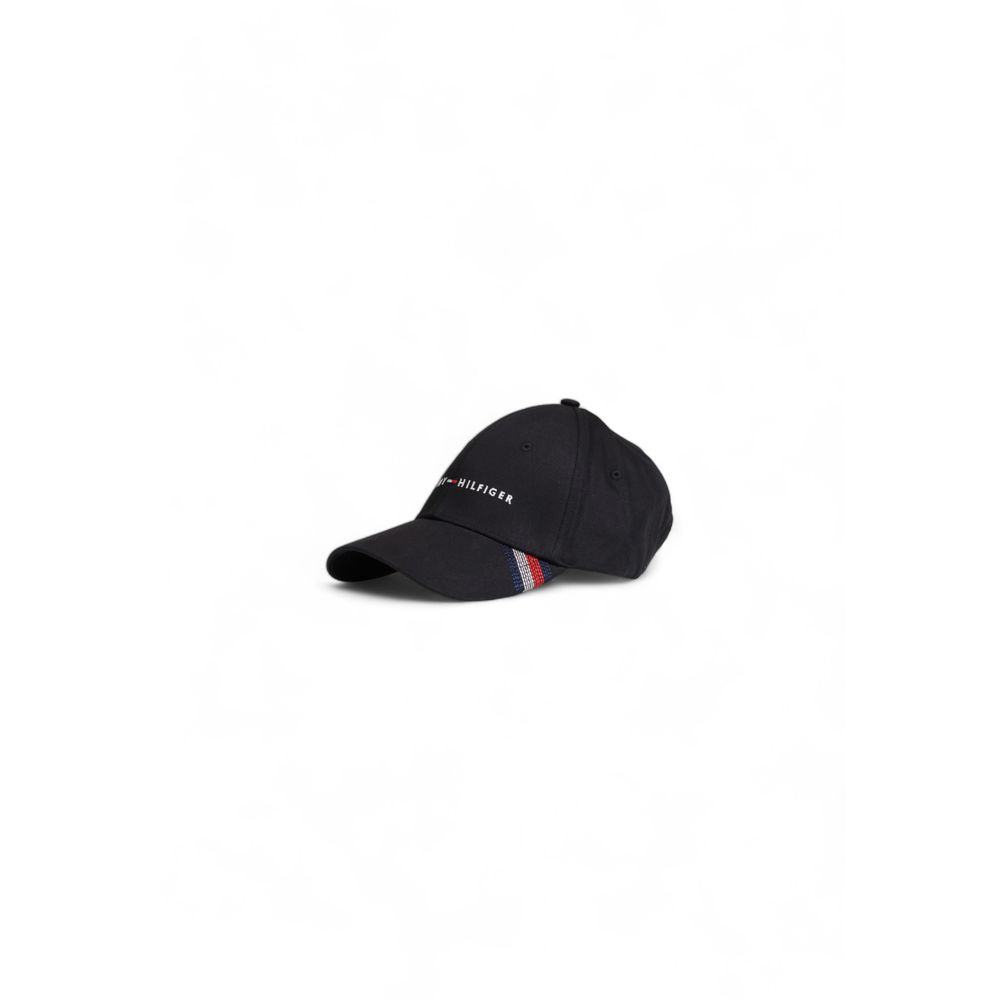 Tommy Hilfiger Black Organic Cotton Hats & Cap