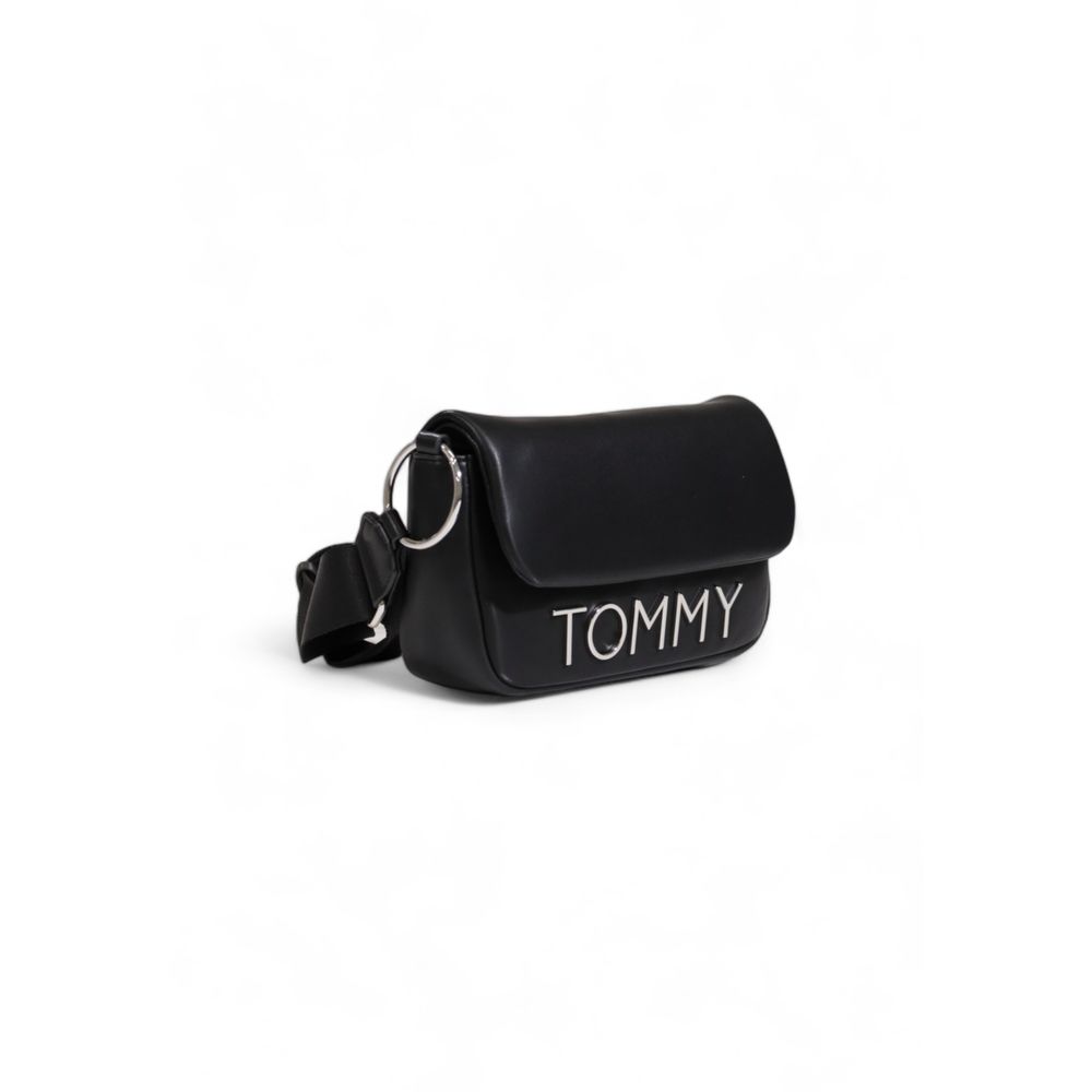 Τσάντα Tommy Hilfiger Black Polyethylene