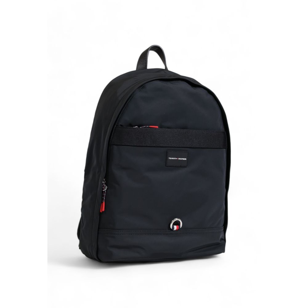 Tommy Hilfiger Μαύρο Backpack από Ανακυκλωμένο Πολυεστέρα