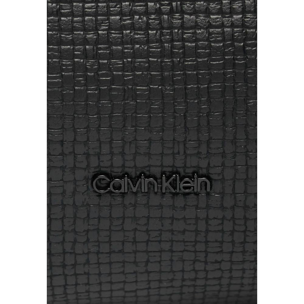 Calvin Klein Jeans Μαύρη Τσάντα από Συνθετικό Δέρμα