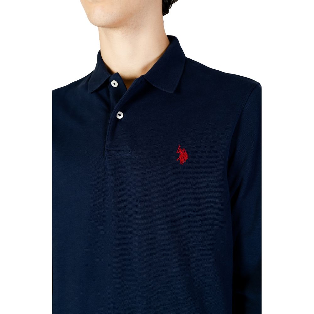 U.S. POLO ASSN. Μπλε Βαμβακερό T-Shirt