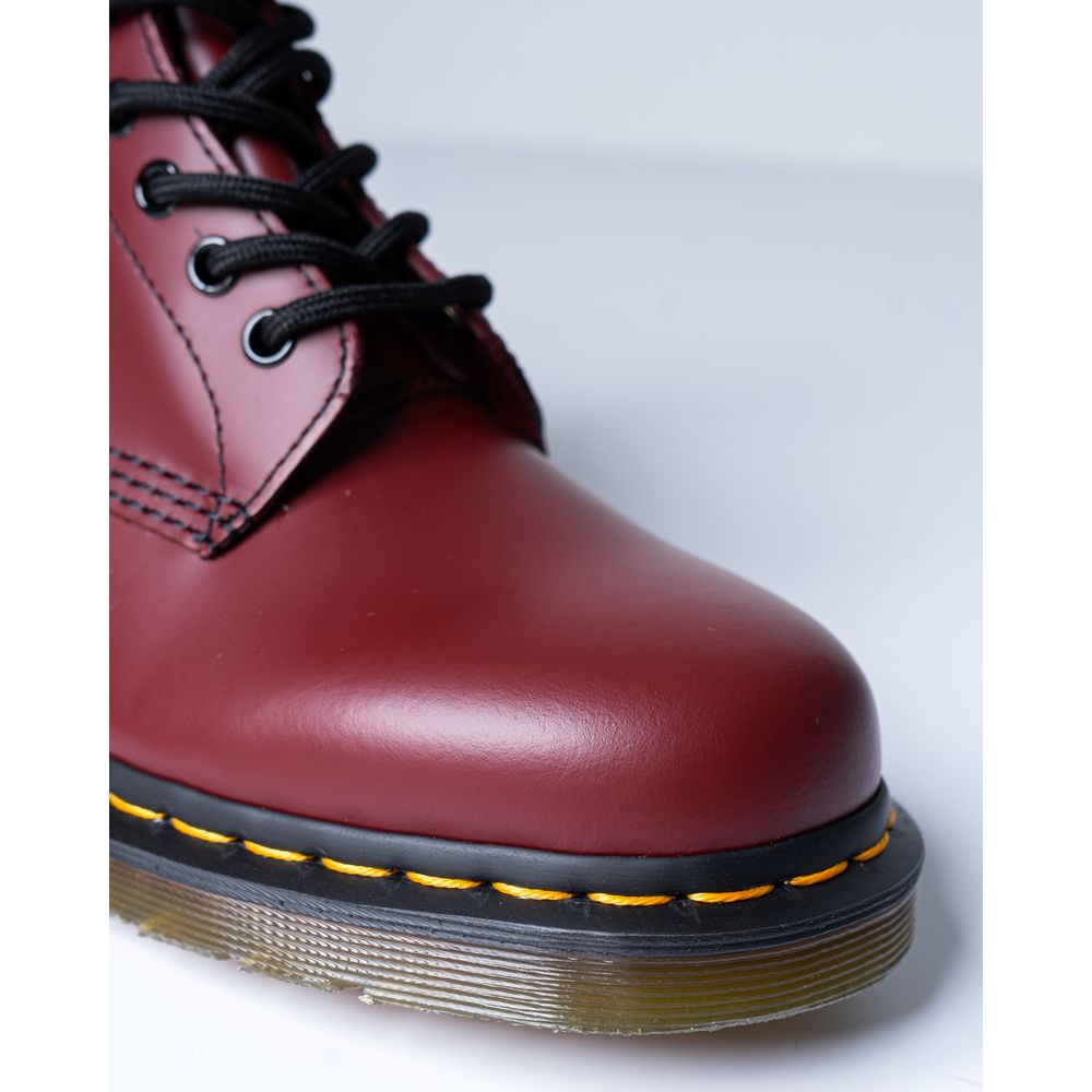 Dr. Martens Μπορντό Δερμάτινη Μπότα