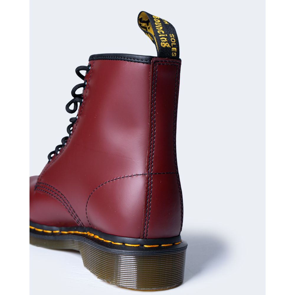 Dr. Martens Μπορντό Δερμάτινη Μπότα