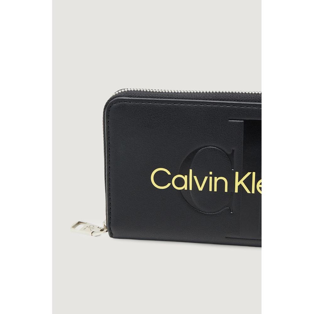 Calvin Klein Jeans Yellow Polyethylene Wallet