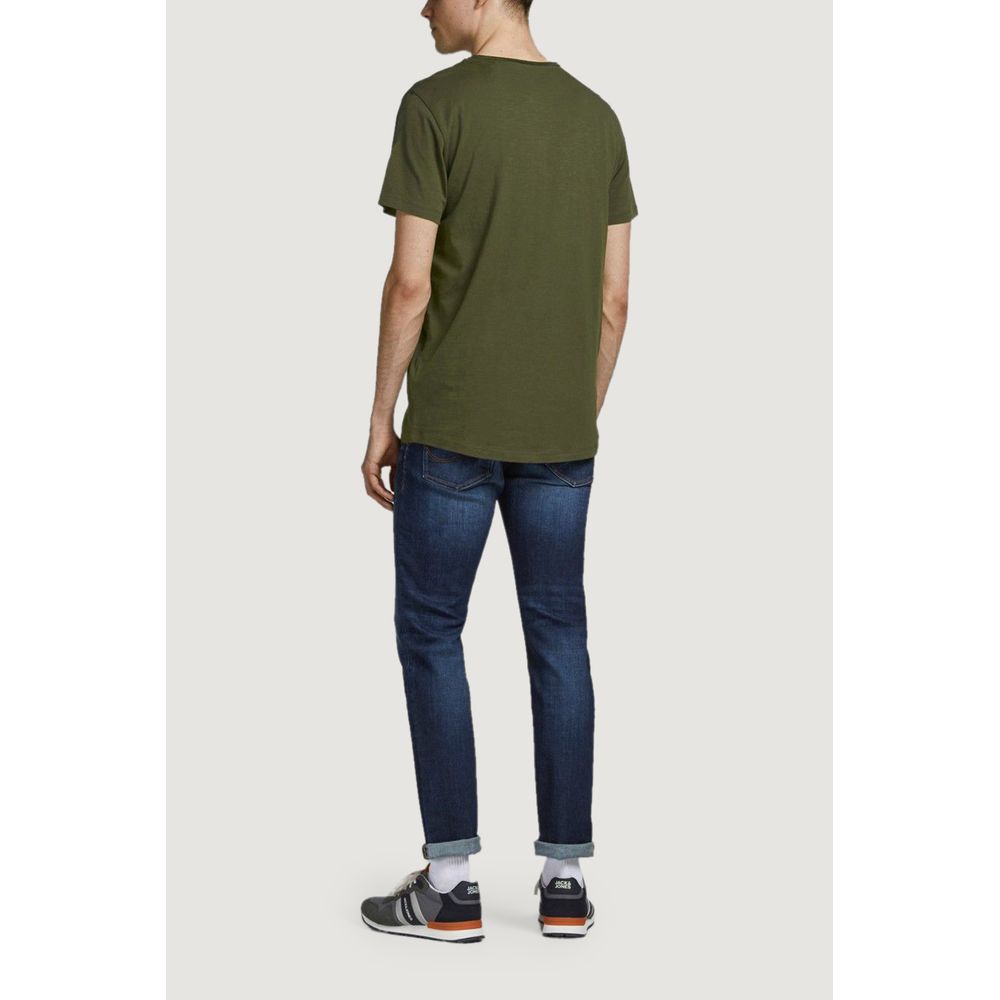 Jack Jones Πράσινο Οργανικό Βαμβακερό T-Shirt