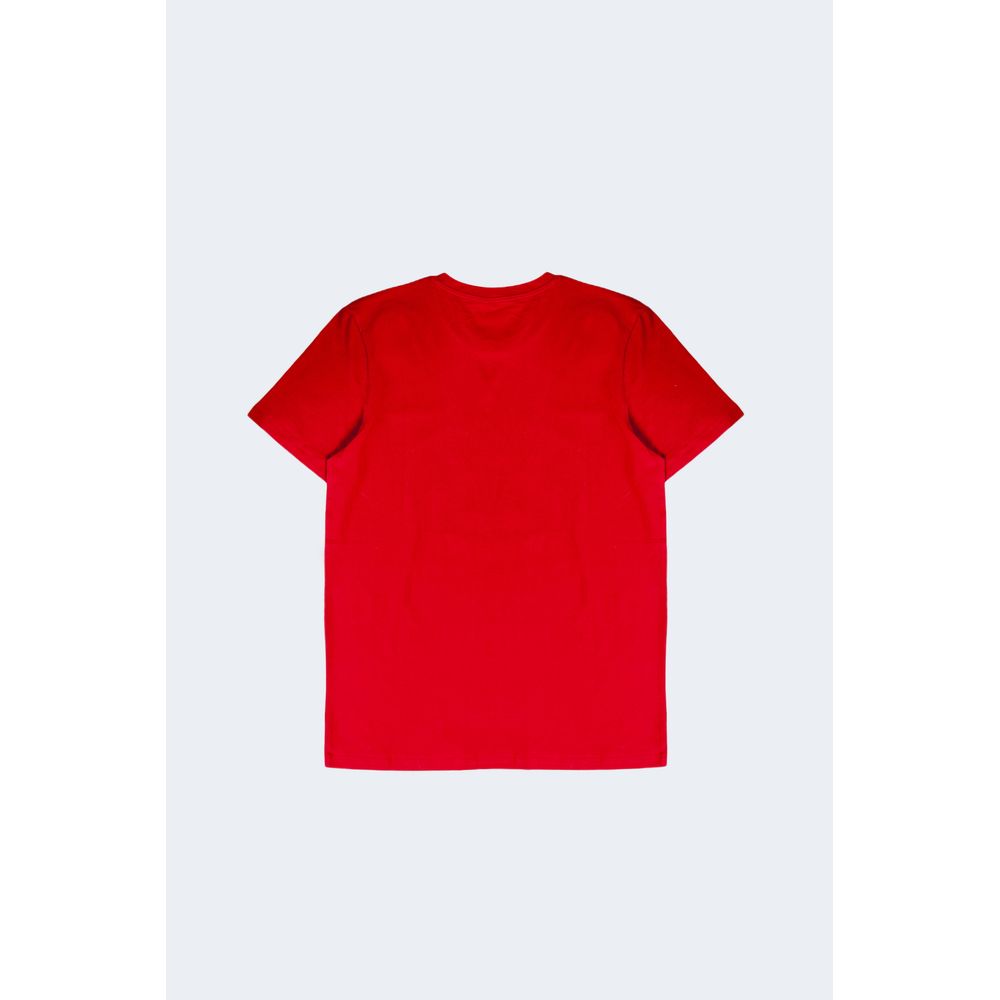 Jack Jones Κόκκινο Βαμβακερό T-Shirt