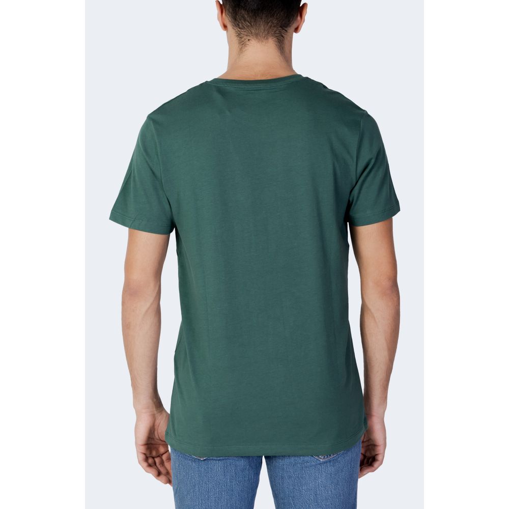 Jack Jones Πράσινο Βαμβακερό T-Shirt