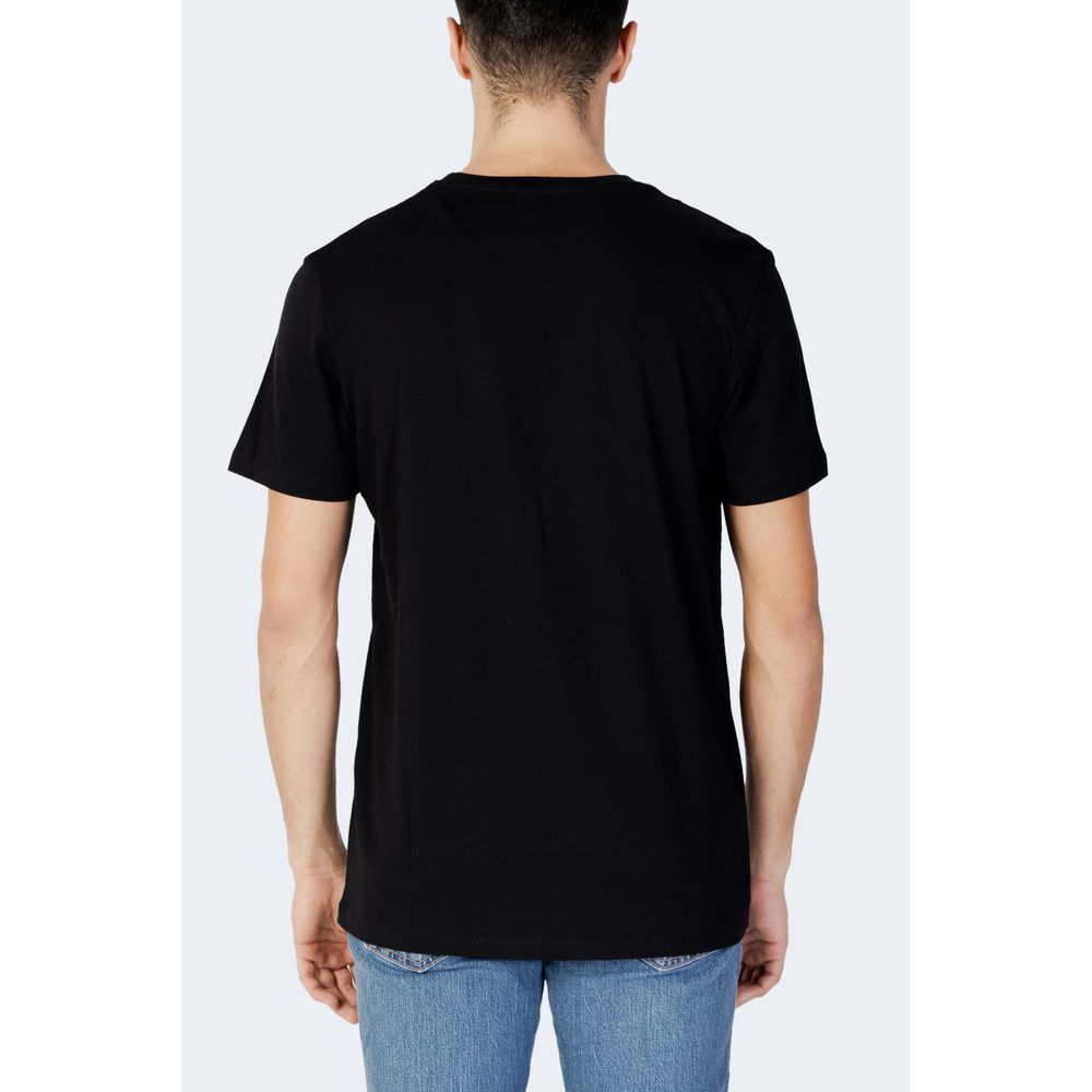 Jack Jones Μαύρο Βαμβακερό T-Shirt