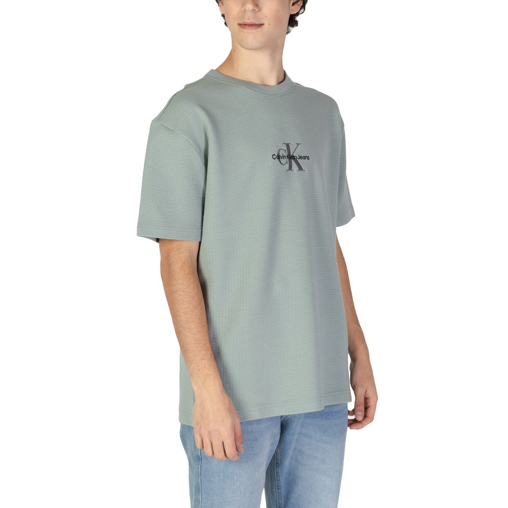 Calvin Klein Jeans Πράσινο Cotton Rigenerato T-Shirt