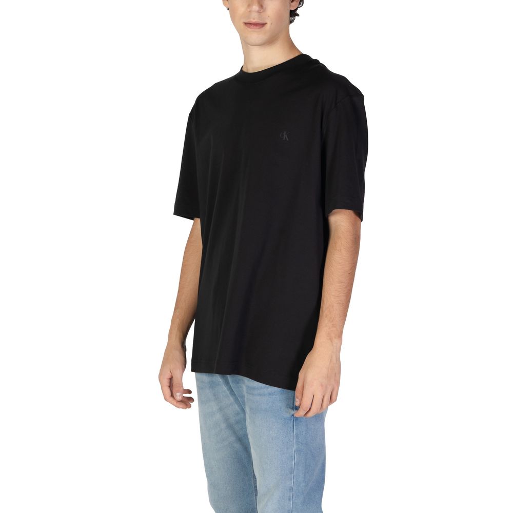 Calvin Klein Jeans Μαύρο Cotton Rigenerato T-Shirt