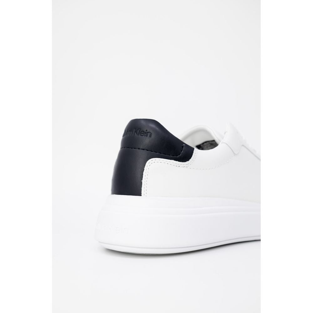 Λευκά Δερμάτινα Sneakers Calvin Klein