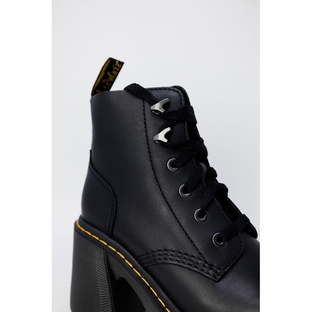 Dr. Martens Μαύρη Δερμάτινη Μπότα