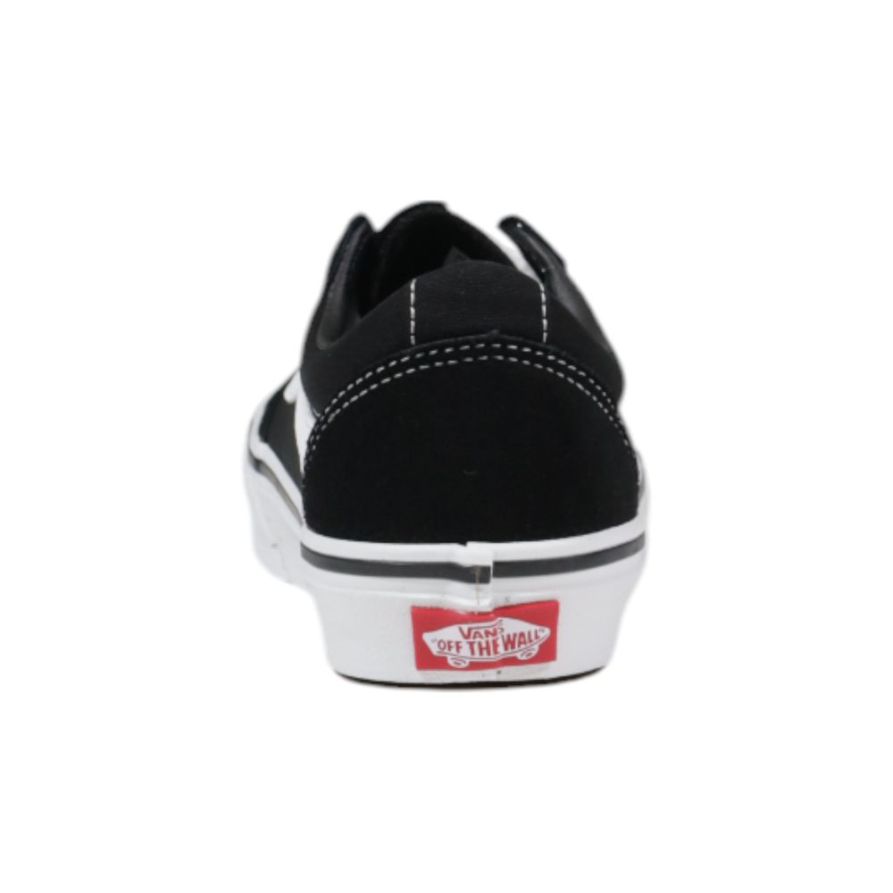 Vans Μαύρο Και Λευκό Σουέντ Αθλητικό Παπούτσι