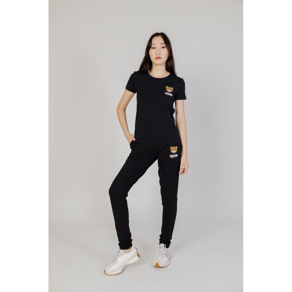 Moschino Μαύρα Βαμβακερά Τοπ & T-Shirt