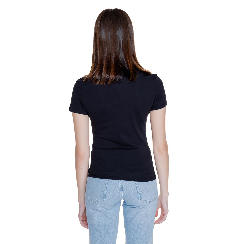 Tommy Hilfiger Jeans Μαύρο Βαμβακερό Μπλουζάκι & T-Shirt