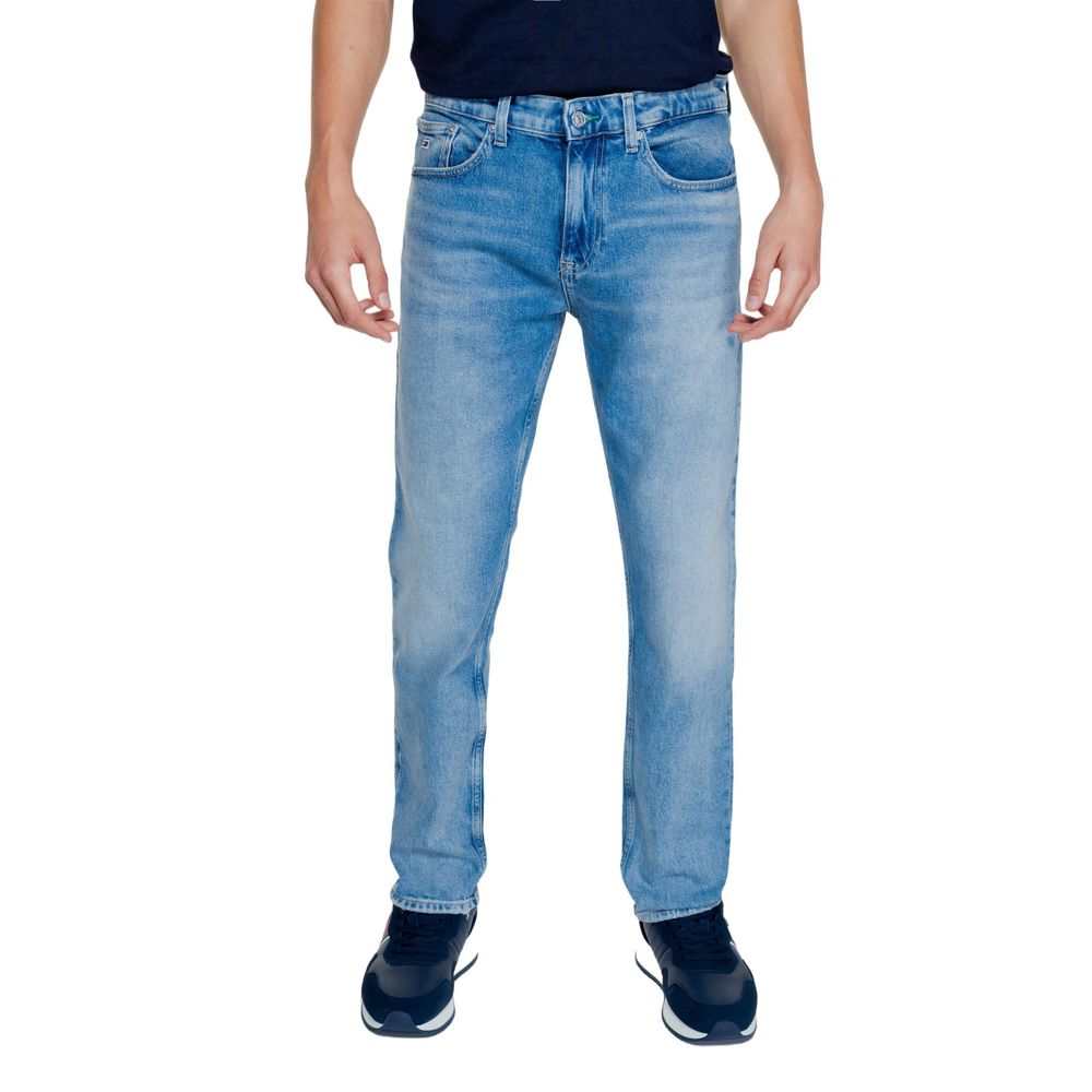 Tommy Hilfiger Jeans Ανοιχτό Μπλε Βαμβακερό Rigenerato Jeans & Παντελόνι