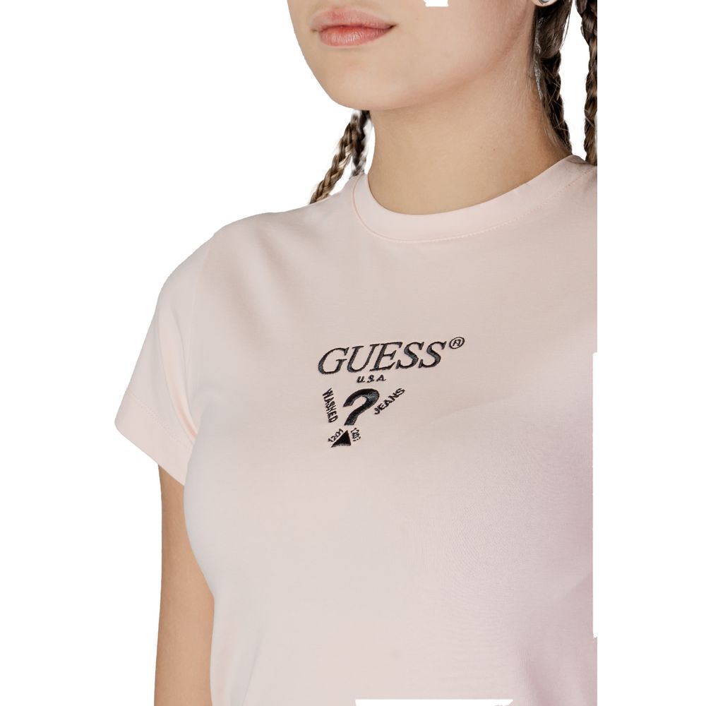 Guess Active Πολύχρωμο Βαμβακερό Τοπ & T-Shirt