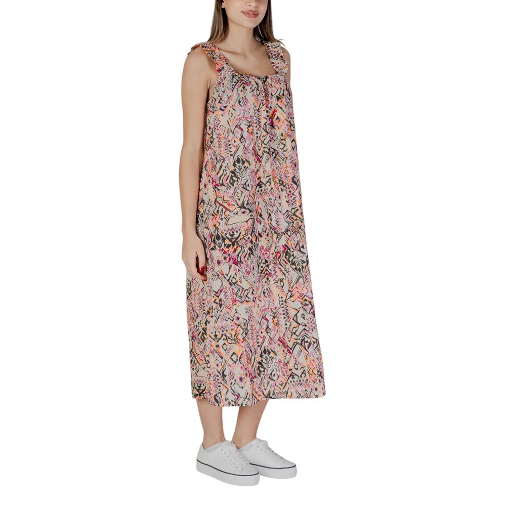 B.Young Multicolor Cotton Dress