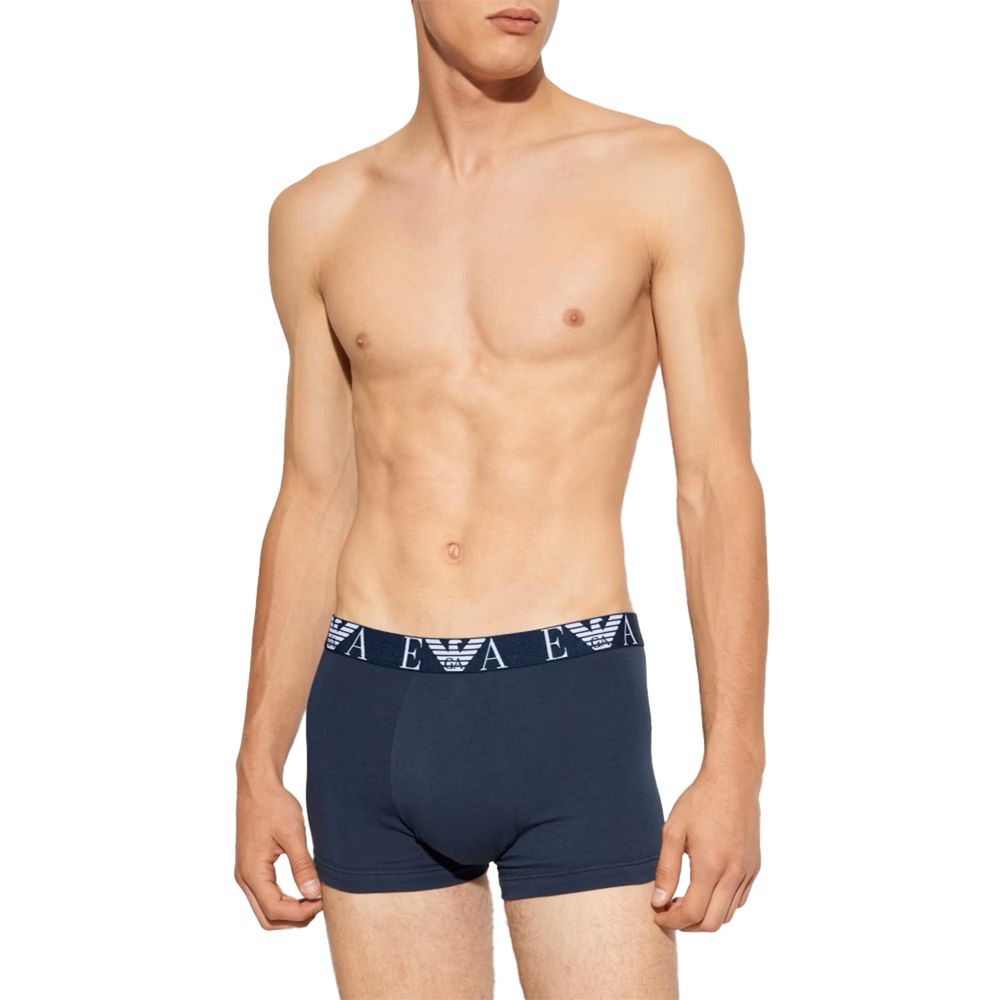 Emporio Armani Underwear Μπλε Βαμβακερό Εσώρουχο