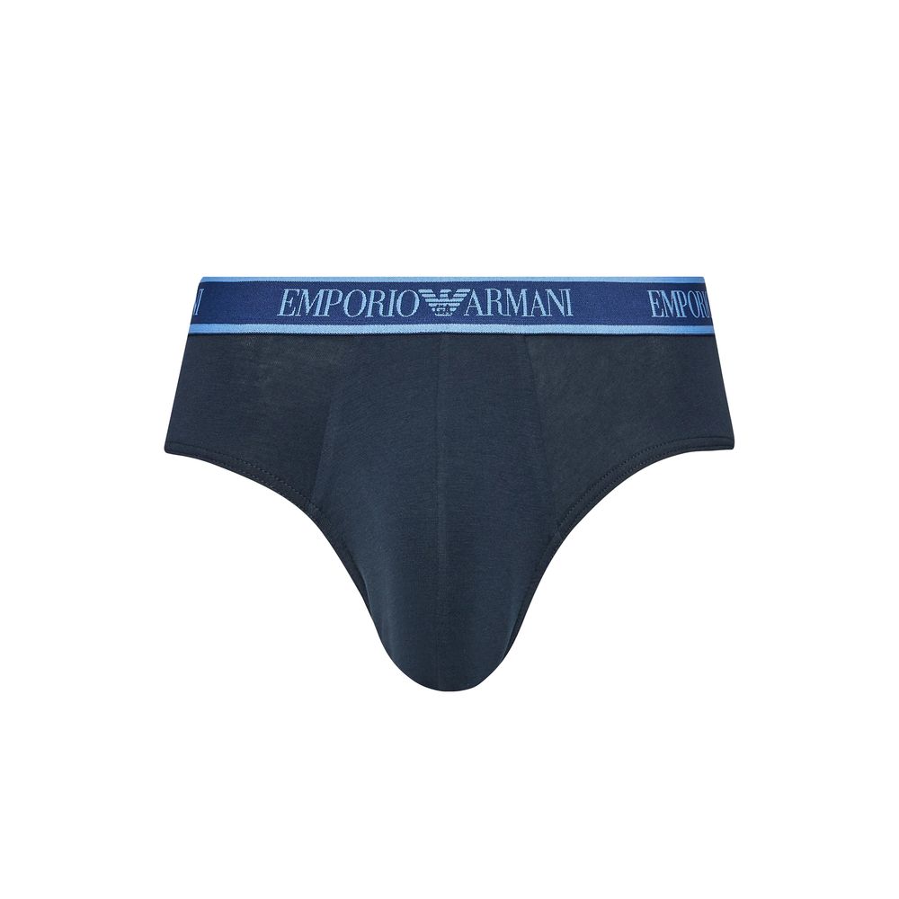 Emporio Armani Underwear Μπλε Βαμβακερά Εσώρουχα