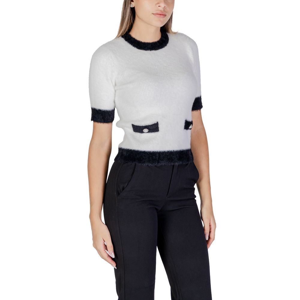 Morgan De Toi White Polyamide Sweater