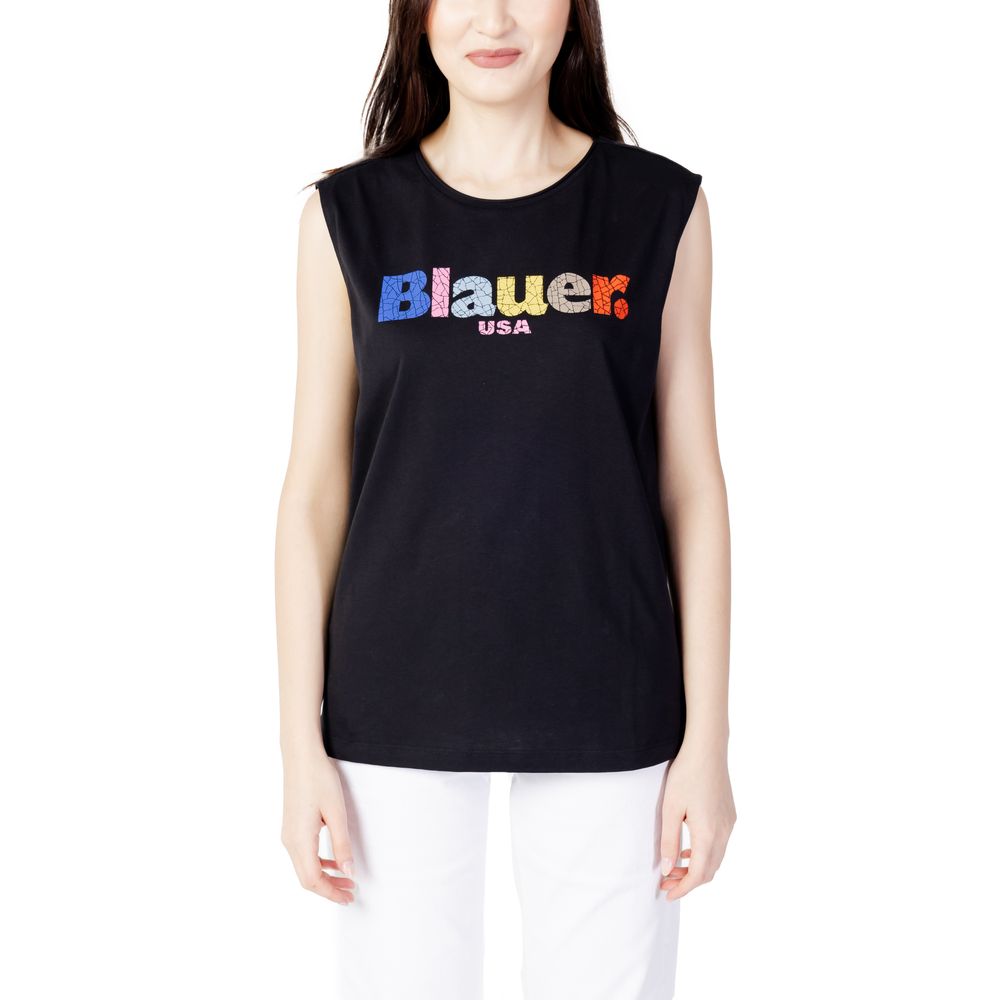 Blauer Μαύρα Βαμβακερά Μπλουζάκια & T-Shirt