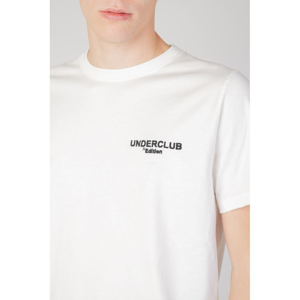 Underclub Λευκό Βαμβακερό T-Shirt