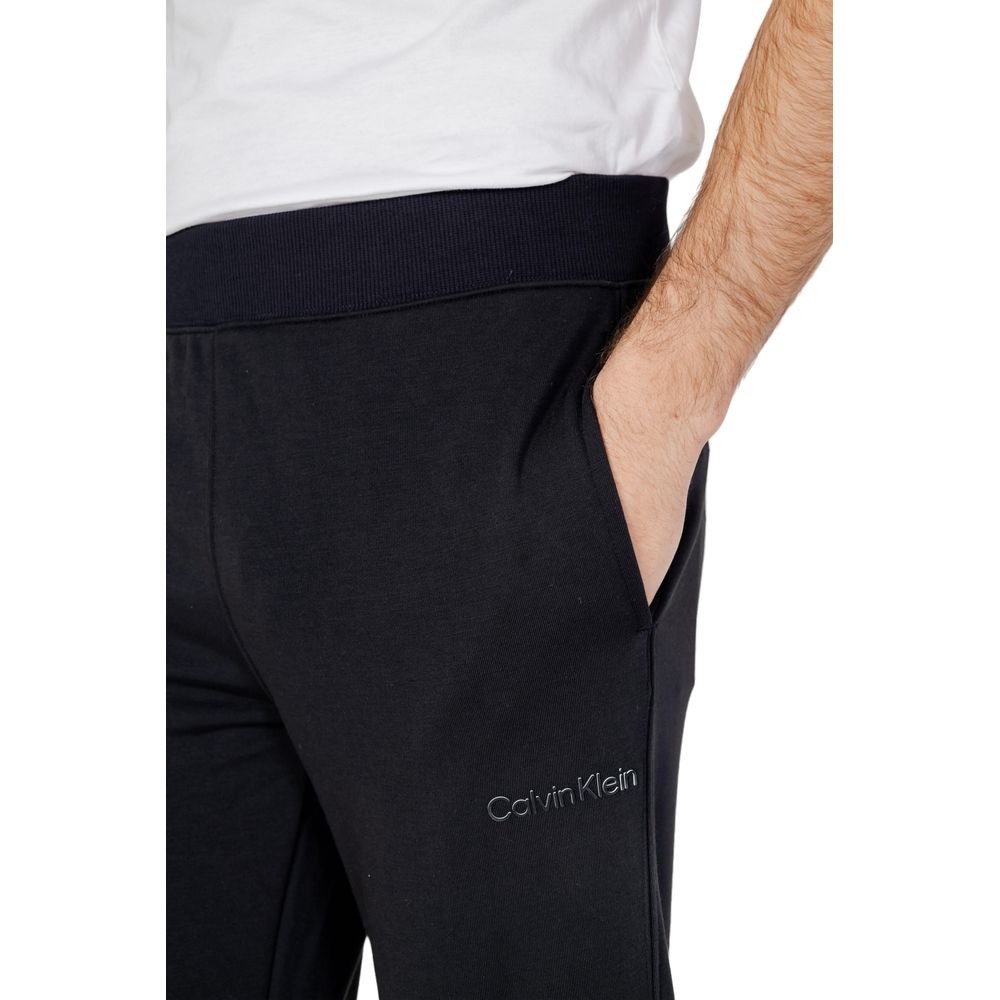 Calvin Klein Sport Black Recycled Polyester Jeans & Pant