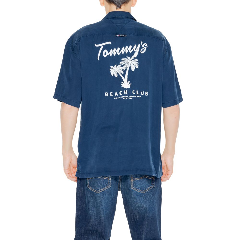 Πουκάμισο Μπλε Λυοσέλ Tommy Hilfiger Jeans