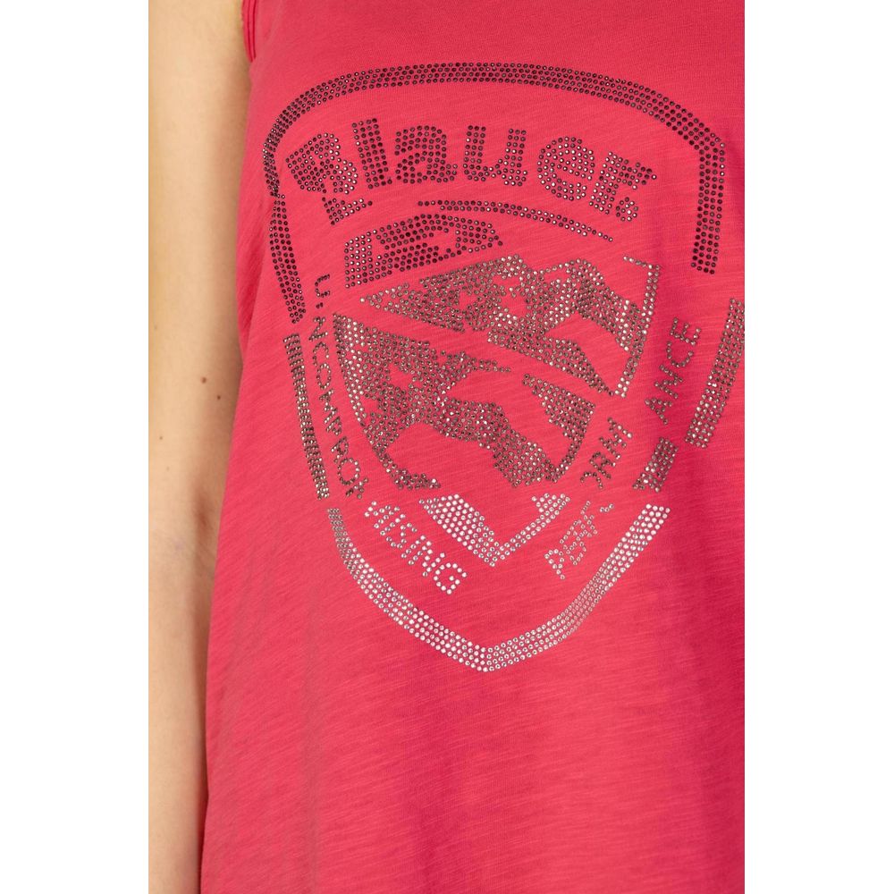 Blauer Ροζ Βαμβακερά Μπλουζάκια & T-Shirt