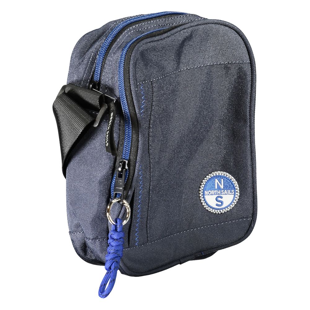 North Sails Blue Polyester Men Shoulder Bag