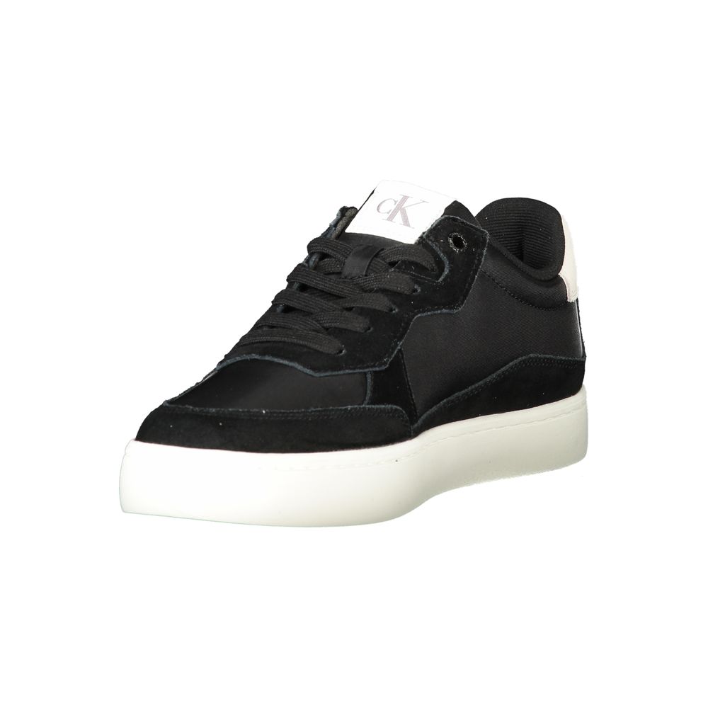 Calvin Klein Black Polyester Men Sneaker