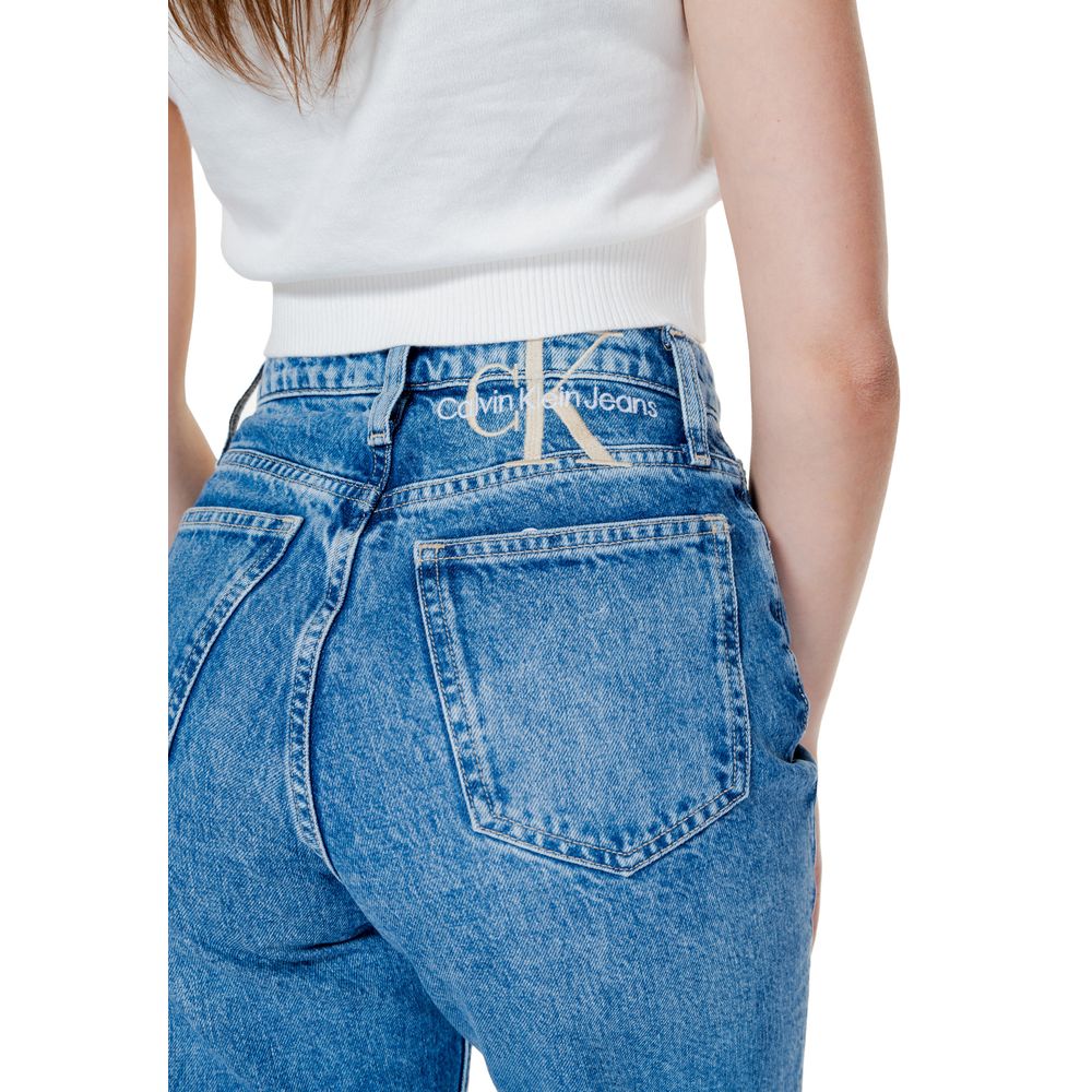 Calvin Klein Jeans Μπλε Τζιν από Βαμβάκι