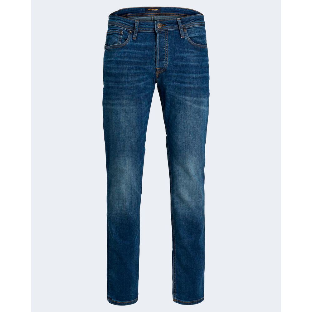 Jack Jones Blue Cotton Jeans & Pant