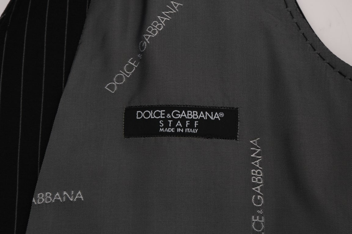 Γιλέκο Dolce &amp; Gabbana Κομψό ριγέ γιλέκο