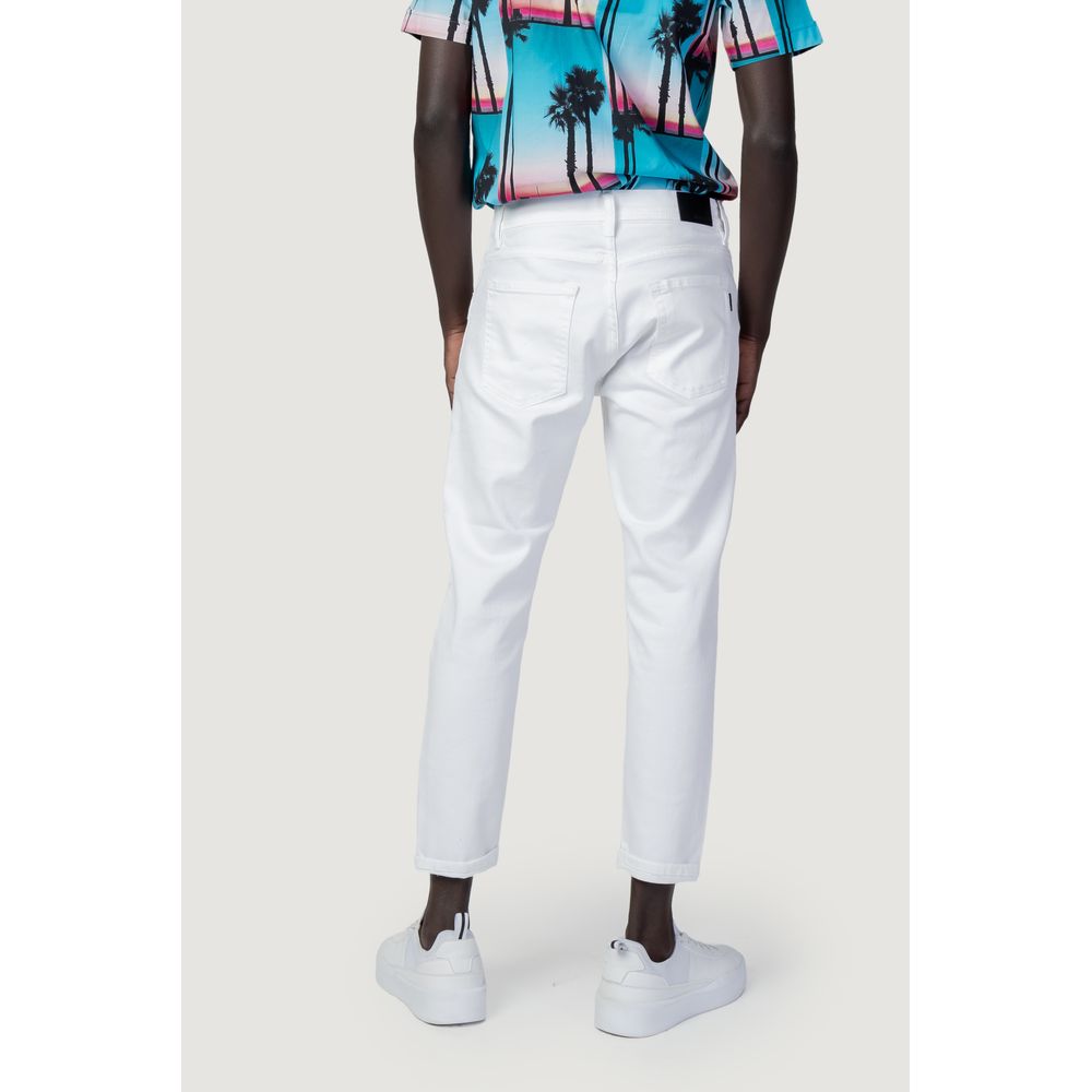 Antony Morato White Cotton Jeans & Pant