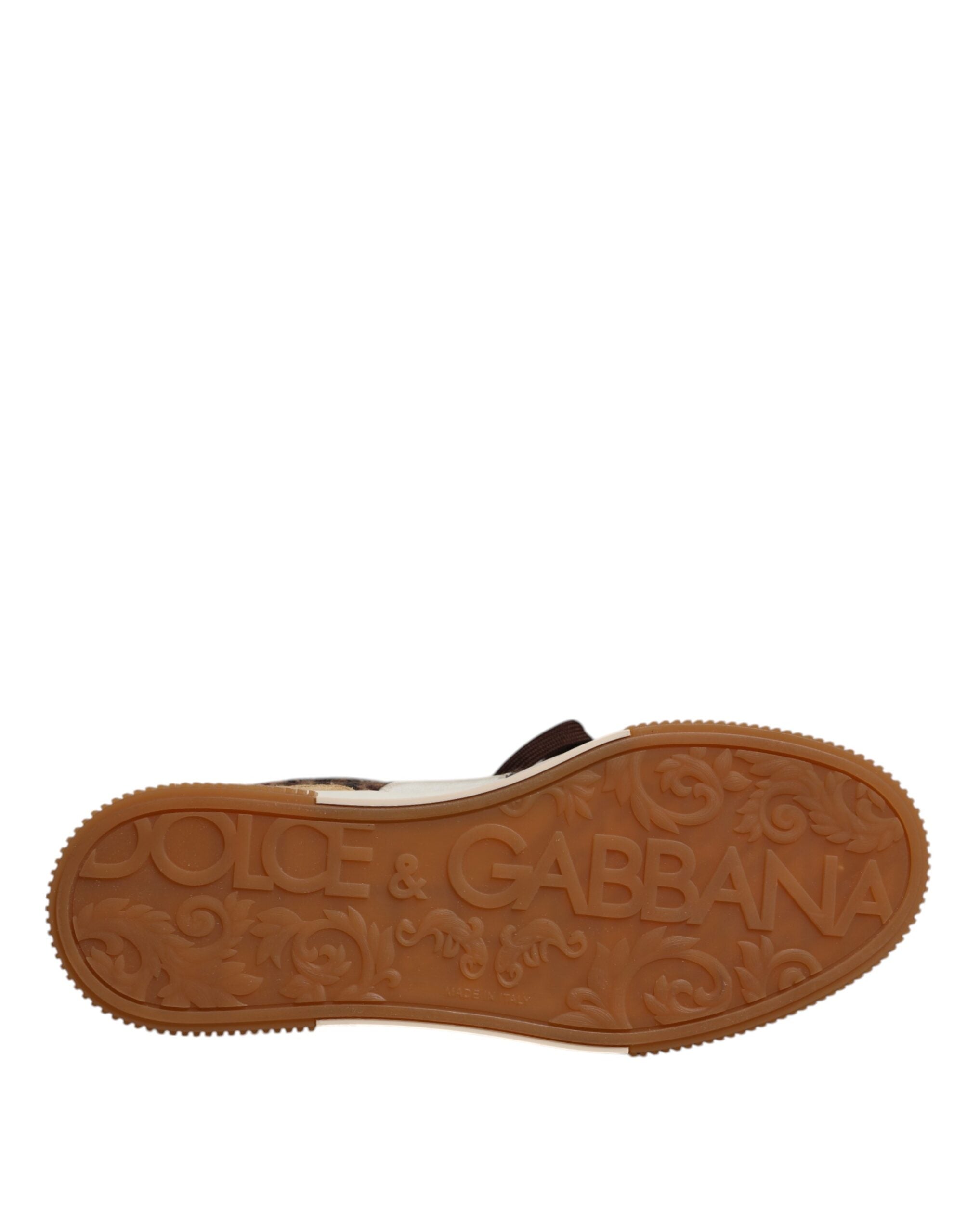 Dolce & Gabbana Πολύχρωμα Miami Δερμάτινα Χαμηλά Sneakers Παπούτσια