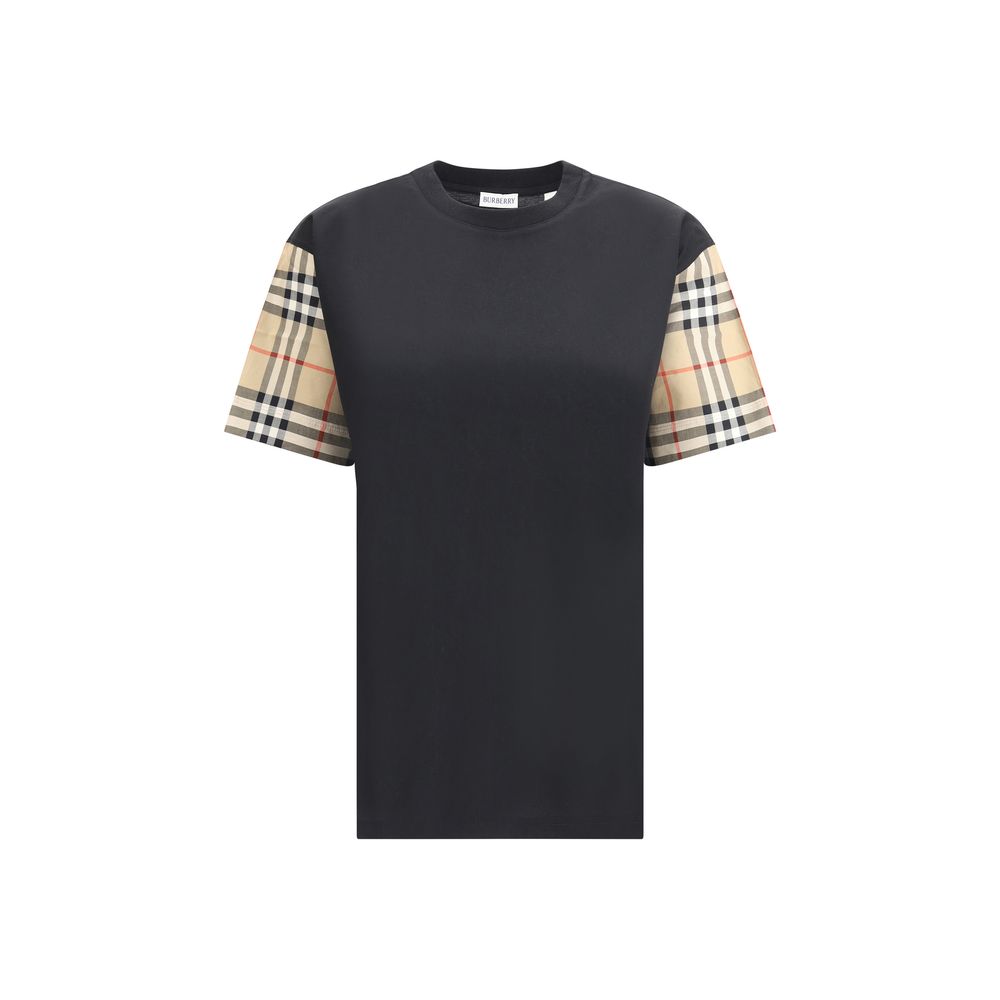 Burberry Check Αρχείο Μανίκι T-shirt