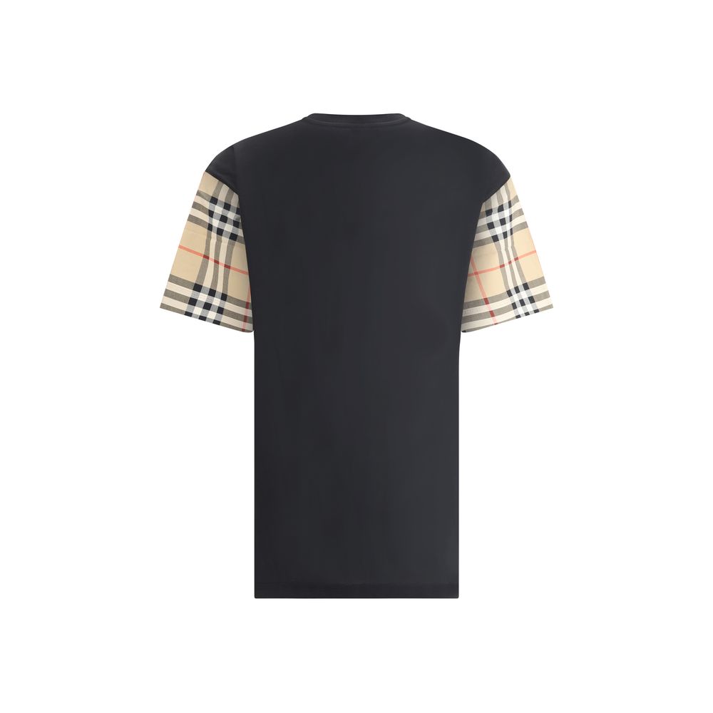 Burberry Check Αρχείο Μανίκι T-shirt