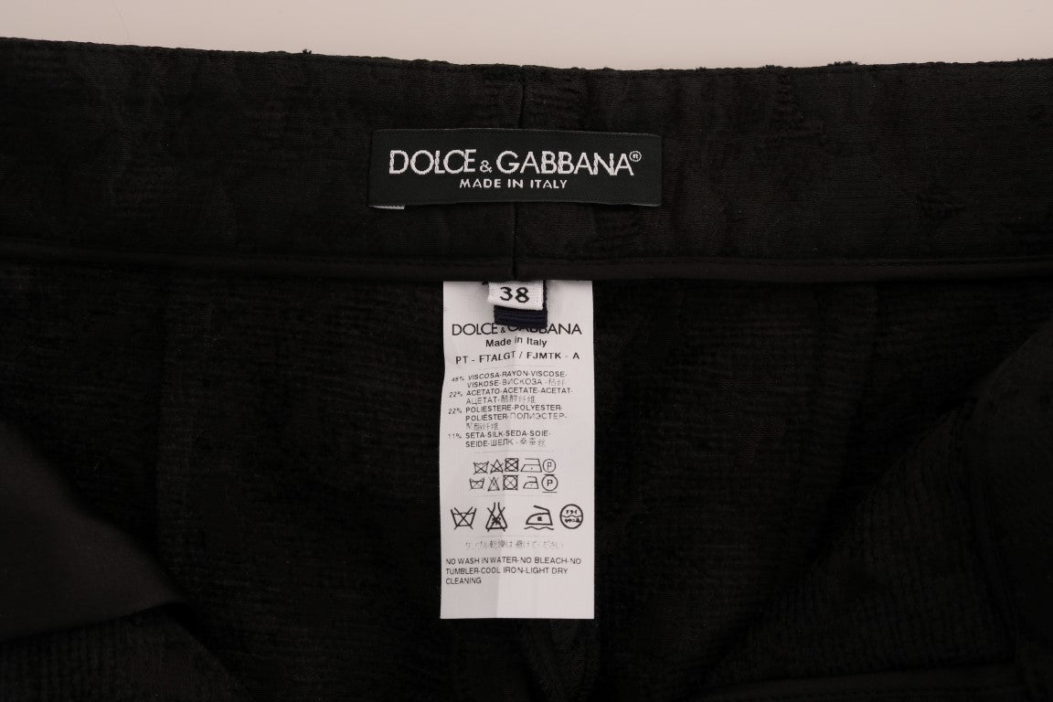 Κομψό ψηλόμεσο παντελόνι Κάπρι Dolce &amp; Gabbana