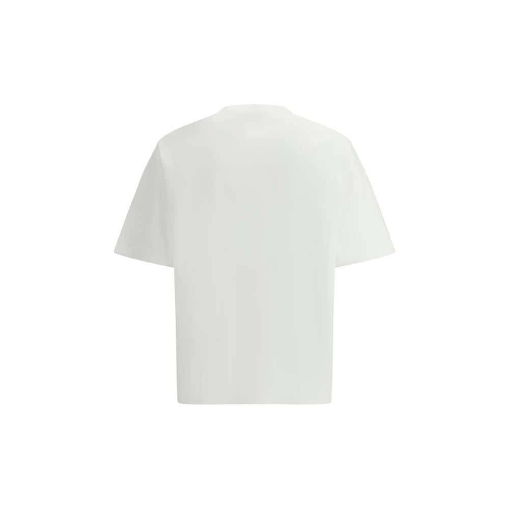 Prada T-Shirt με τριγωνική πινακίδα