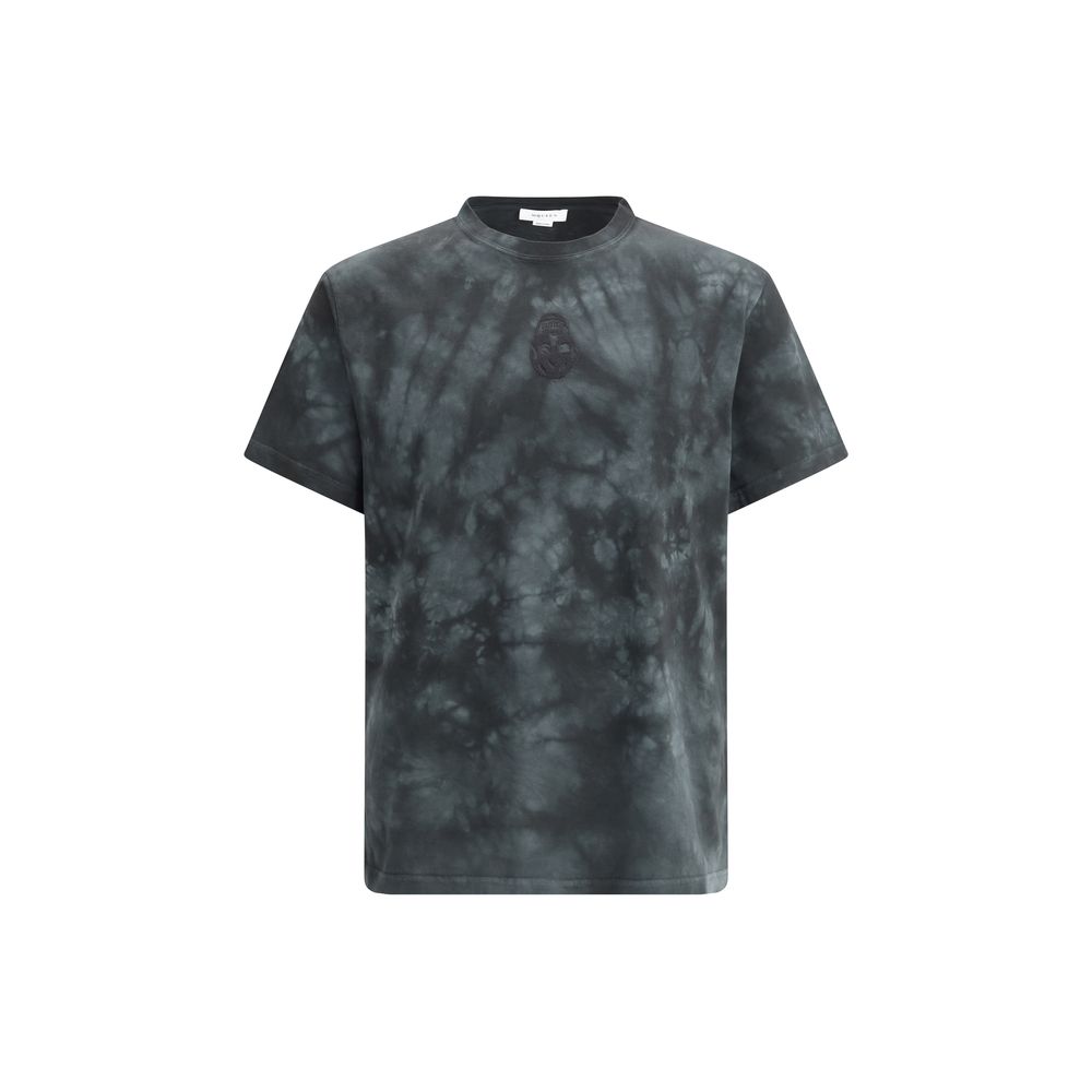 Alexander McQueen T-Shirt με Εφέ Tie-dye