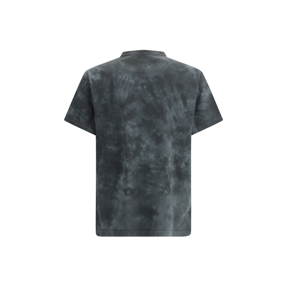 Alexander McQueen T-Shirt με Εφέ Tie-dye